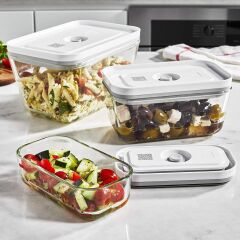 Zwilling Fresh & Save Vakumlu Saklama Kabı Seti Cam i S/M/L 3- PARÇA