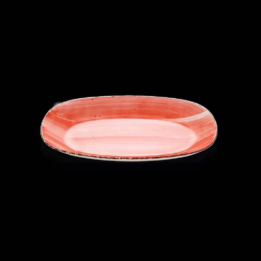 GÜRAL PORSELEN BONE ENT. 29 CM KAYIK TABAK KIRMIZI