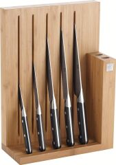 Zwilling Pro Blok Bıçak Seti Bambu 6 Parça
