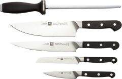 Zwilling Pro Blok Bıçak Seti Kayın Ağacı 6 Parça