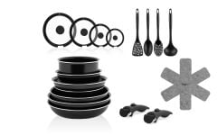 Leggno All İn One Diamond Pro Seramik 23 Parça Tencere Seti