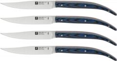 Zwilling Steak Biftek Bıçağı Seti Mavi Mikarta