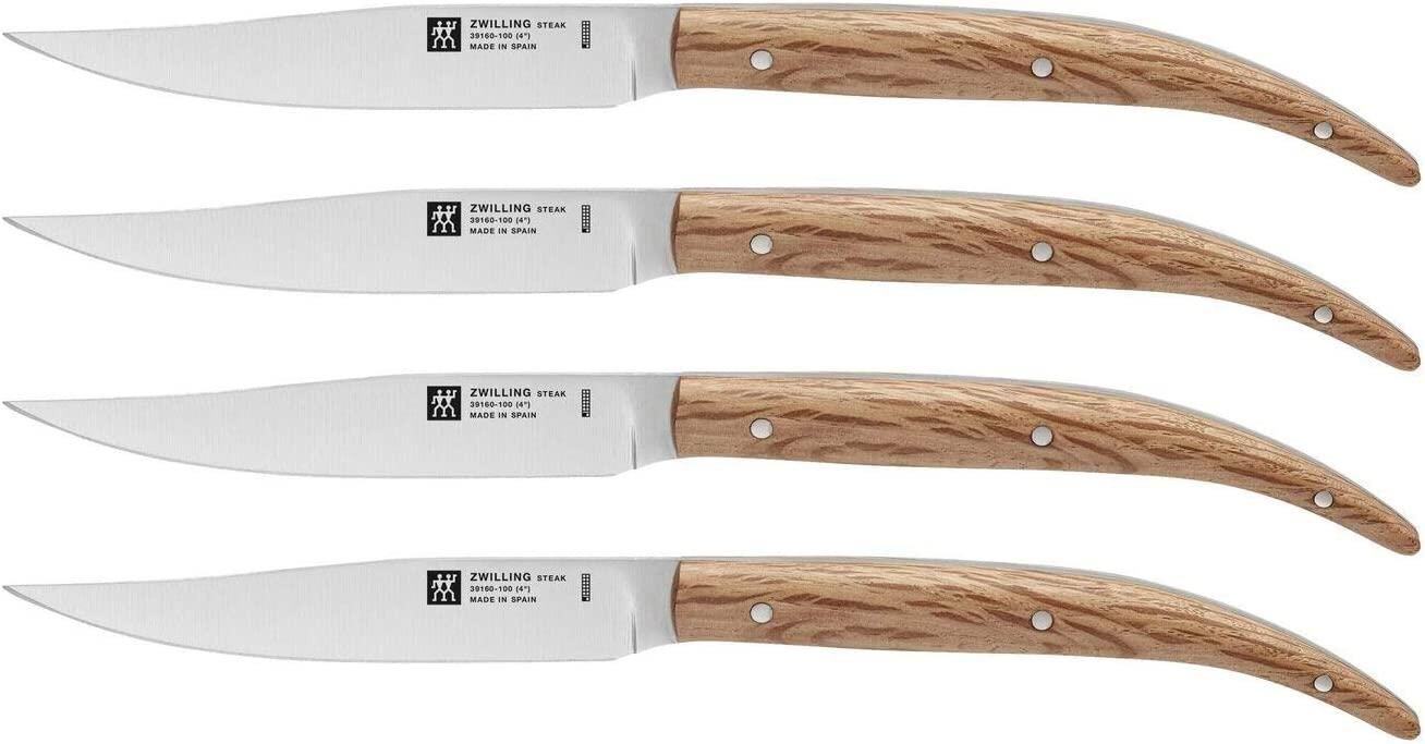 Zwilling Steak Biftek Bıçak Seti Meşe Ağacı
