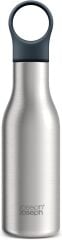 Joseph Joseph Loop Termos Şişe 500 ml - Çelik Gri
