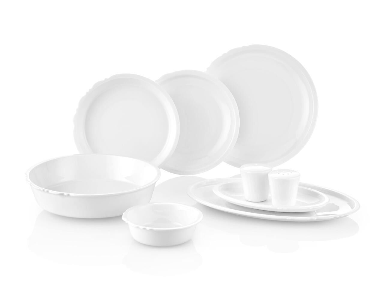 Koleksiyon Eseri İstanbul Yemek Seti 55 Parça Sade 31000035853