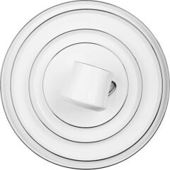 Koleksiyon Sufi 12 Kişilik Yemek Takımı 132 Parça Platin