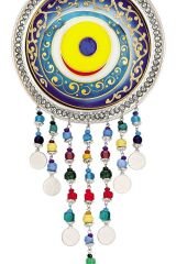 KÜTAHYA PORSELEN 10 CM BONCUKLU NAZAR TABAĞI