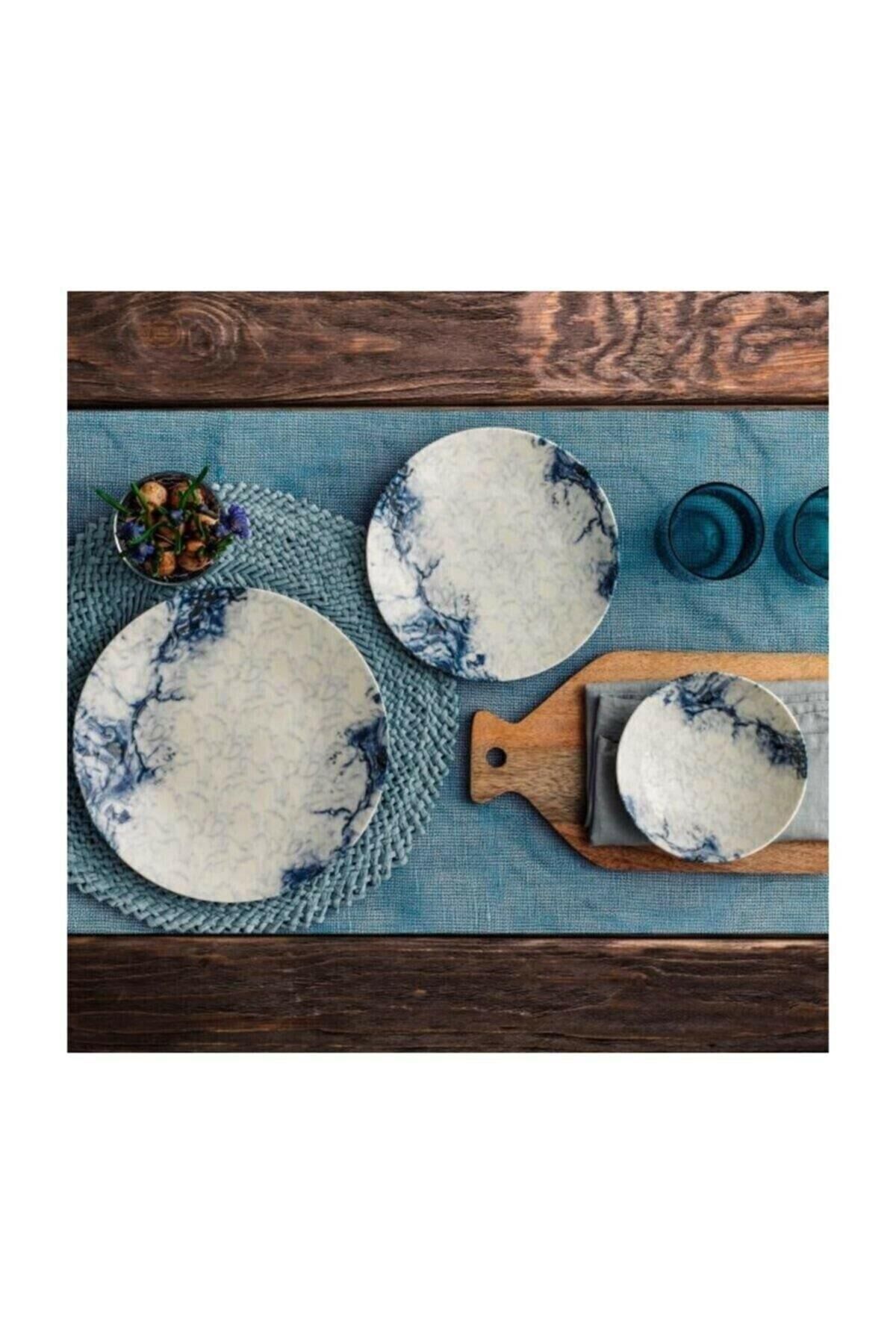 Güral Porselen Atina 24 Parça 6 Kişilik Bone Yemek Takımı 4101122