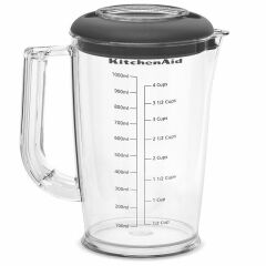 Kitchenaid Aksesuarlı El Blenderı Seti Charcoal Grey 5KHBV83EDG