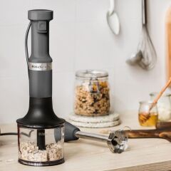 Kitchenaid Aksesuarlı El Blenderı Seti Charcoal Grey 5KHBV83EDG