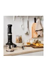 Kitchenaid Aksesuarlı El Blenderı Seti Matte Black 5KHBV83EBM