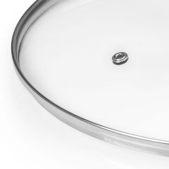 Flonal Pietra Viva Derin Cam Kapaklı Tava 30 cm