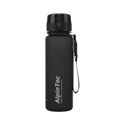 AlpinTec Siyah 23 cm 500 ML Tritan Su Matarası