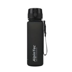 AlpinTec Siyah 23 cm 500 ML Tritan Su Matarası