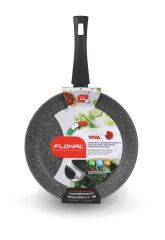 Flonal Pietra Viva Derin Cam Kapaklı Tava 22 cm