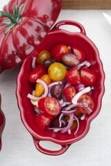 Staub Ceramic Cocotte Domates Kırmızı Tencere 16 cm