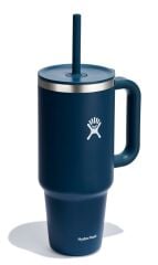 Hydro Flask Pipetli Termos Bardak 1,18L İndigo Mavi