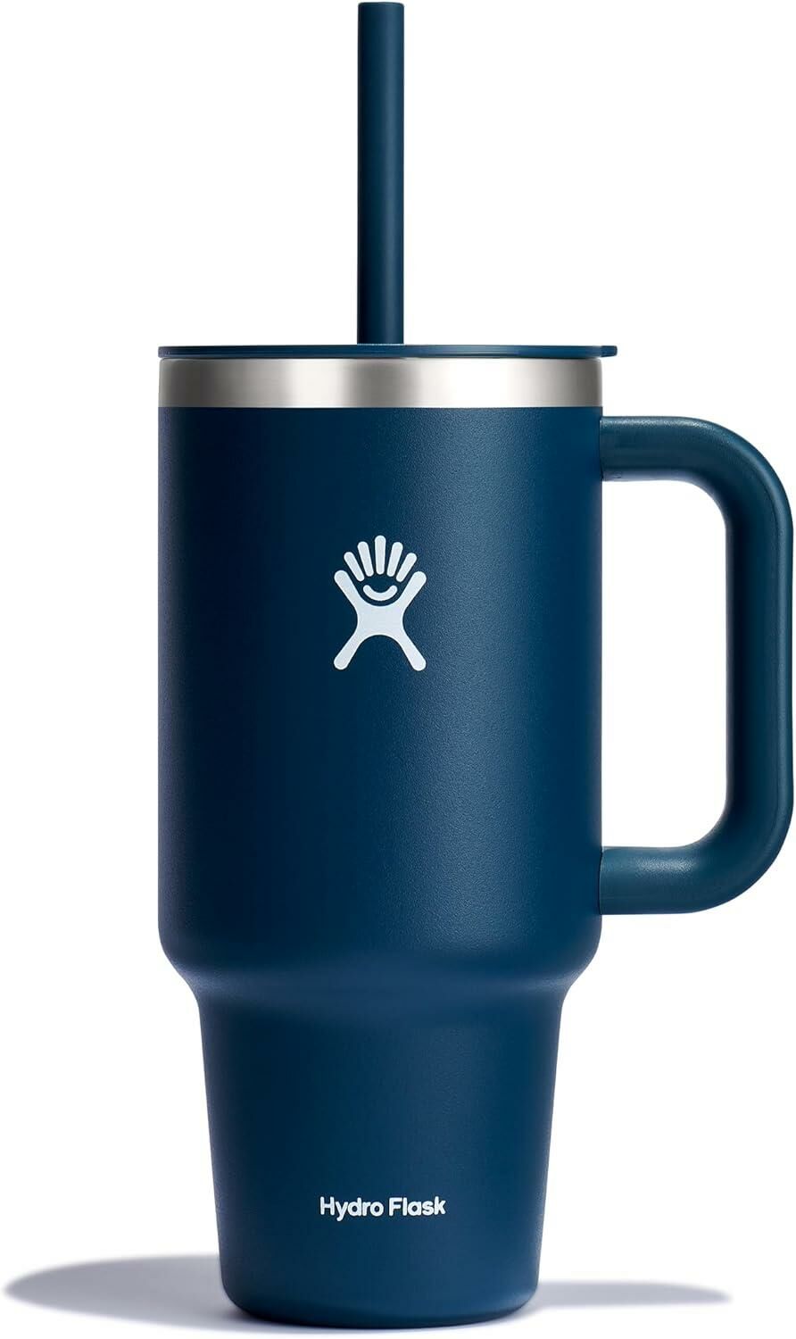 Hydro Flask Pipetli Termos Bardak 950 ml İndigo Mavi