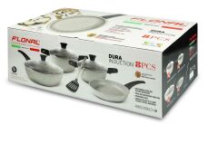 Flonal Dura İndüksiyonlu Tencere Tava Seti 8 Parça