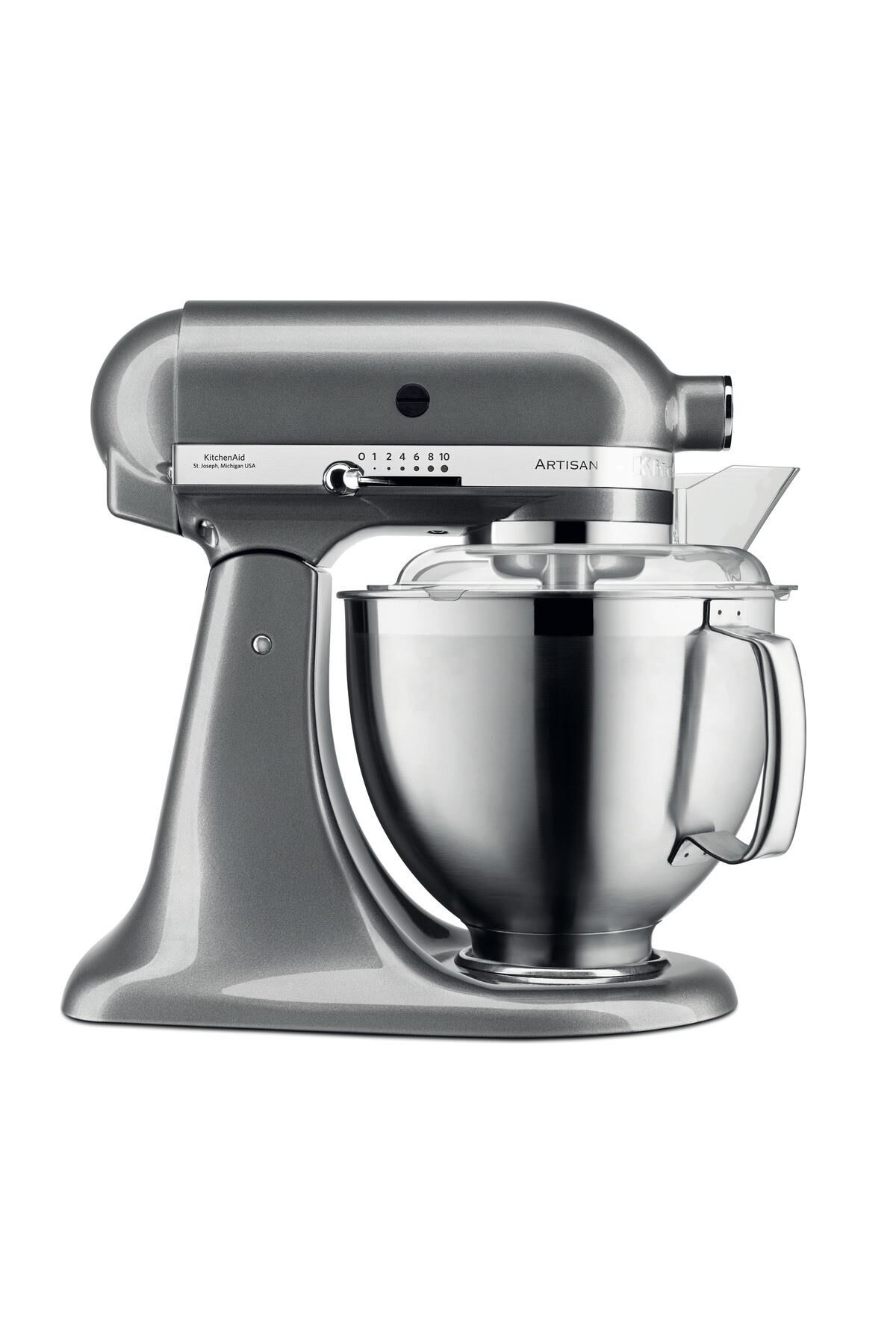 Kitchenaid Artisan 4,8 L Stand Mikser 5KSM185PS Medallion Silver-EMS