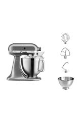 Kitchenaid Artisan 4,8 L Stand Mikser 5KSM185PS Medallion Silver-EMS