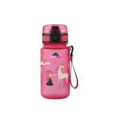 AlpinTec Pembe Prenses Tritan Çocuk Suluk Matara 350 ml