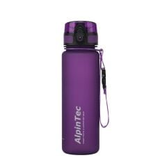 AlpinTec Mor 23 cm 500 ML Tritan Su Matarası