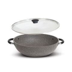 Flonal Monalite İndüksiyonlu Karnıyarık Pilav Tenceresi 28 cm