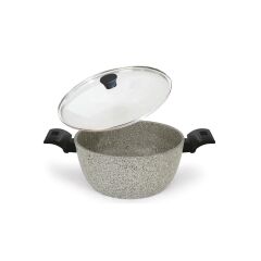 Flonal Monalite İndüksiyonlu Derin Tencere 24 cm