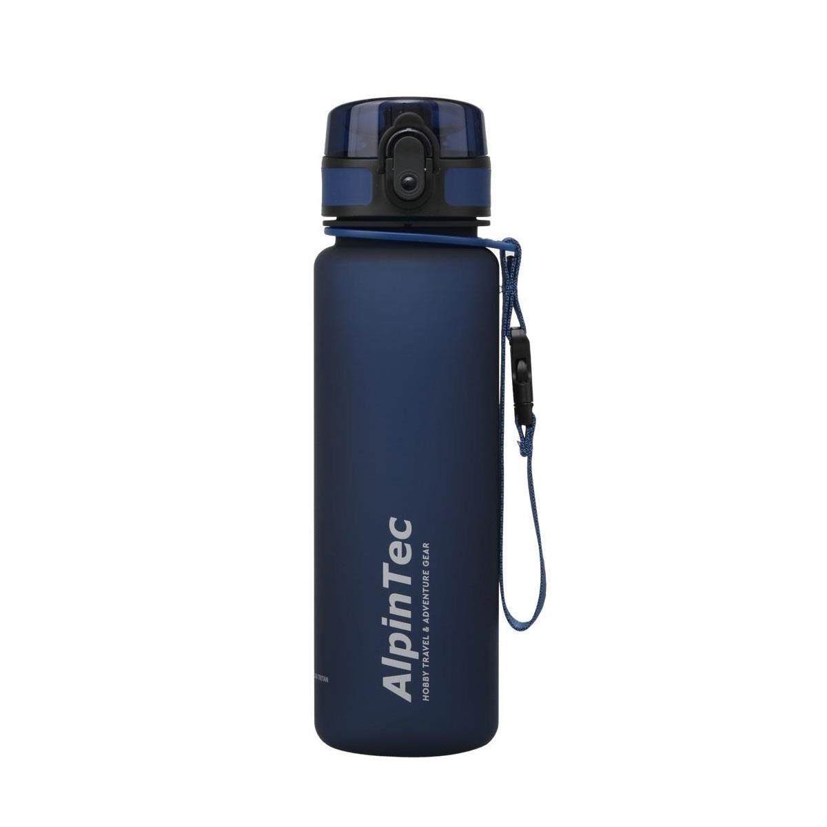 AlpinTec Lacivert 23 cm 500 ML Tritan Su Matarası