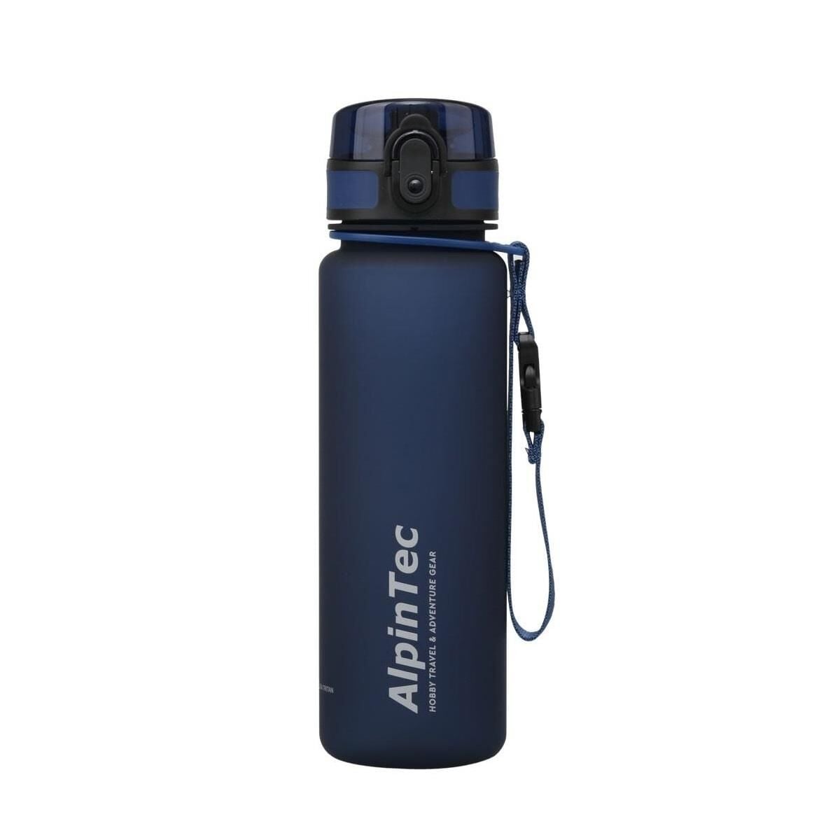 AlpinTec Lacivert 23 cm 500 ML Tritan Su Matarası