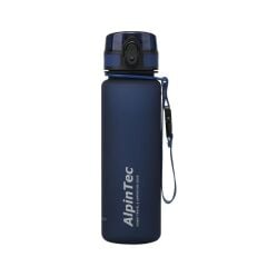 AlpinTec Lacivert 23 cm 500 ML Tritan Su Matarası