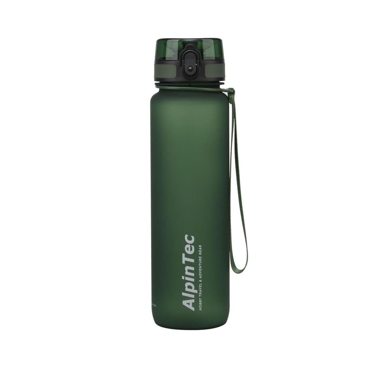 AlpinTec Yeşil 28 cm 1000 ML Tritan Su Matarası