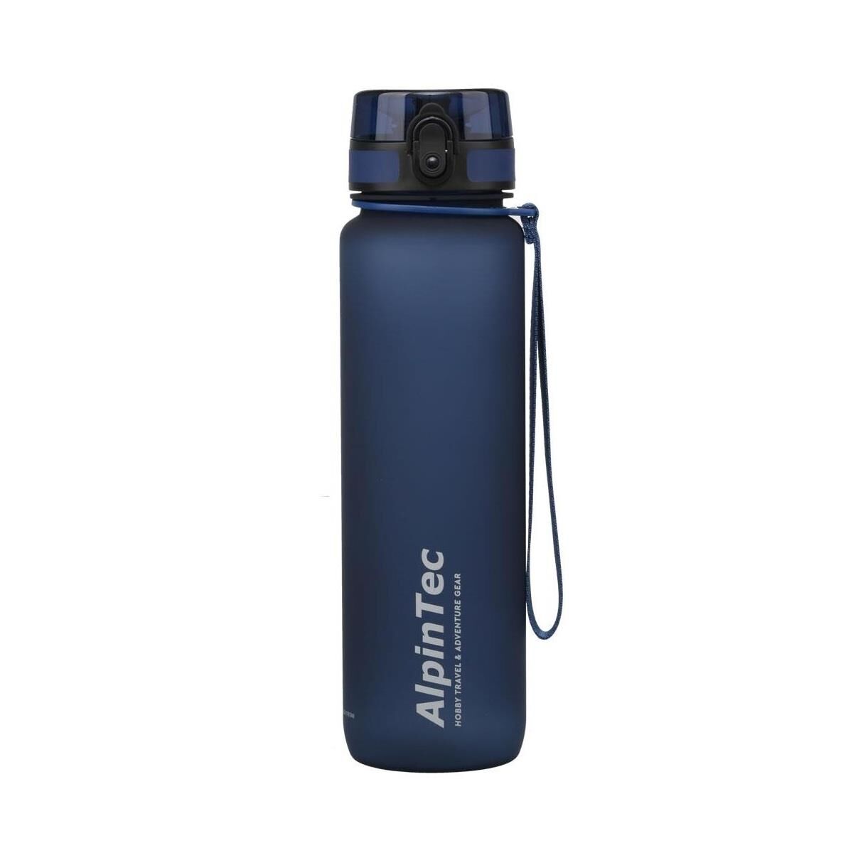 AlpinTec Lacivert 28 cm 1000 ML Tritan Su Matarası