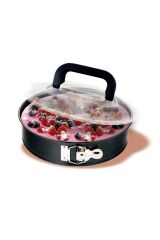 Kaiser Bake & Take Kelepçeli Kapaklı Yuvarlak Kek Kalıbı 26cm