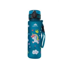 AlpinTec Unicorn Koyu Turkuaz Tritan Çocuk Suluk Matara 500 ml