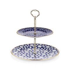 GÜRAL PORSELEN 2 KATLI EL DEKORU KURABİYELİK