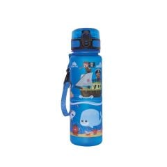 AlpinTec Korsanlı Mavi Tritan Çocuk Su Matara 500 ml