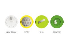 Joseph Joseph Multi-Prep 4 Parça Salata Hazırlama Kurutucu Seti - Multicolour