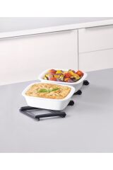 Joseph Joseph Stretch™ Uzayan Silikon Altlık - Siyah