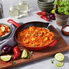 Staub LA COCOTTE Kızartma Tavası Kolay Dökme Özelliğiyle Döküm Demir 26 cm