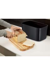 Joseph Joseph Ekmek Kutusu Siyah