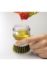 Joseph Joseph Palm Scrub™ Deterjan Hazneli Bulaşık Fırçası ve Standı