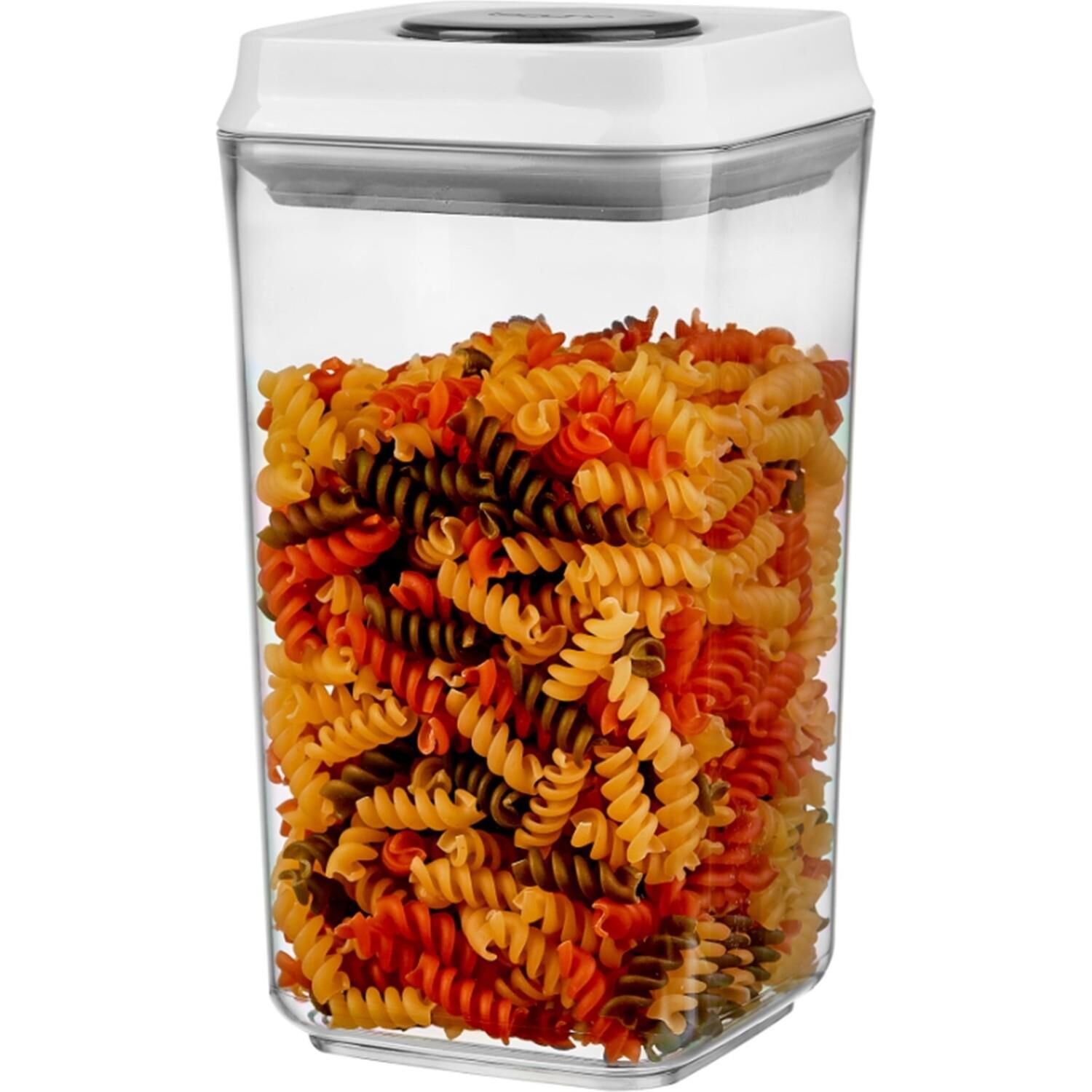 Leggno Pratico Basmalı Kare Erzak Saklama Kabı 1,70 lt