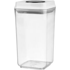 Leggno Pratico Basmalı Kare Erzak Saklama Kabı 1,70 lt