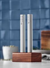 WMF TUZLUK BİBERLİK SET AHŞAP TABAN