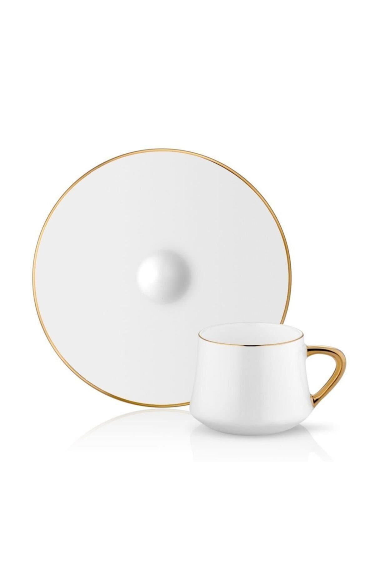 KOLEKSİYON SUFİ TÜRK KAHVE SETİ ALTIN 2 Lİ