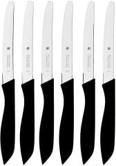 Wmf Atıştırmalık Tırtıklı Bıçak Seti Siyah 6 Parça