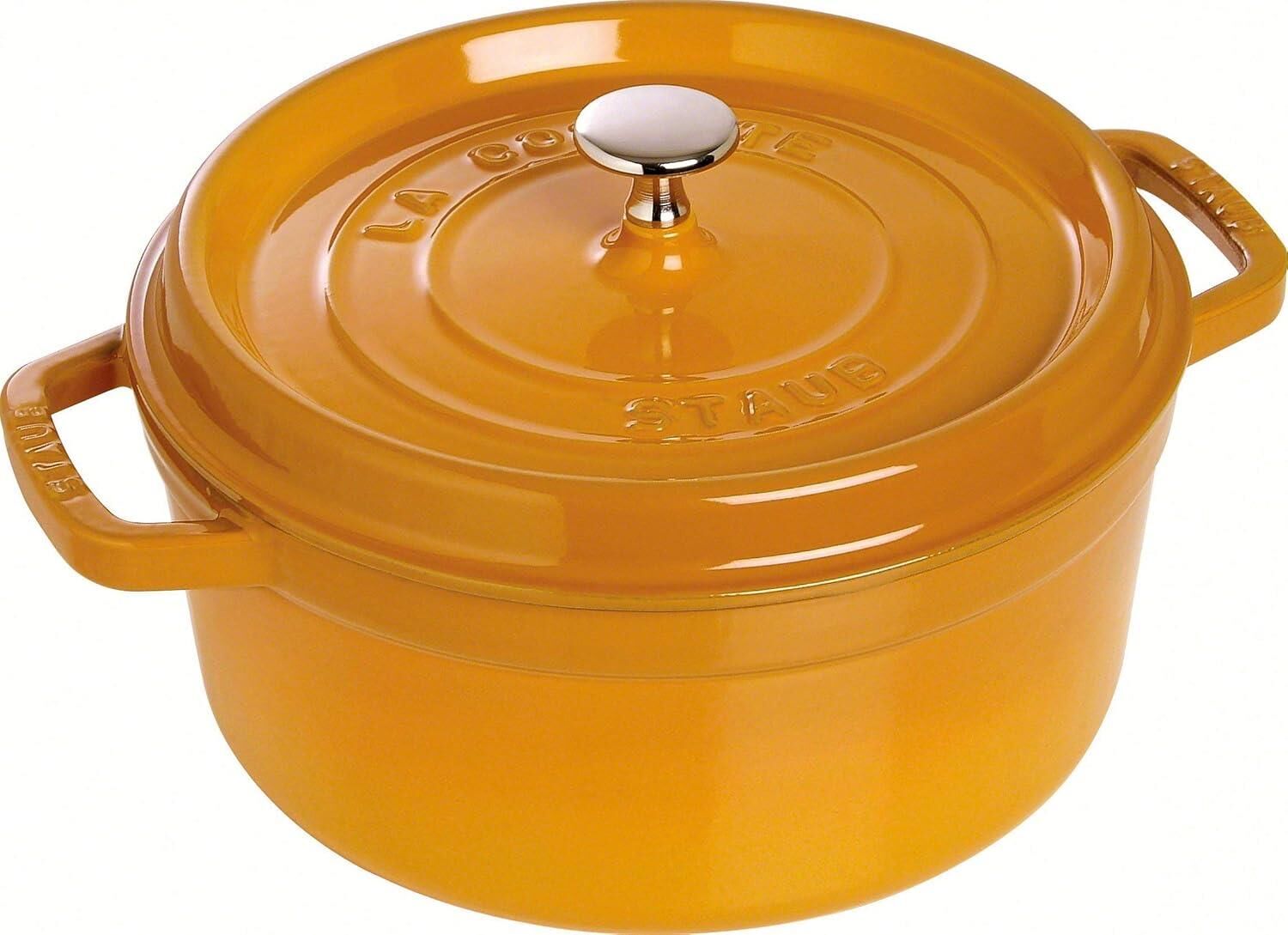 Staub LA COCOTTE Döküm Tencere Hardal 26 cm 5,25 l Yuvarlak