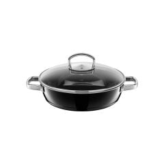 WMF FUSIONTEC PİLAV TENCERESİ 28 CM SİYAH